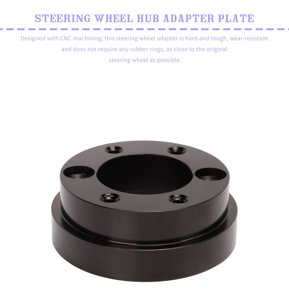CNC-machined detail demonstrates high-strength construction suitable for frequent wheel swaps.