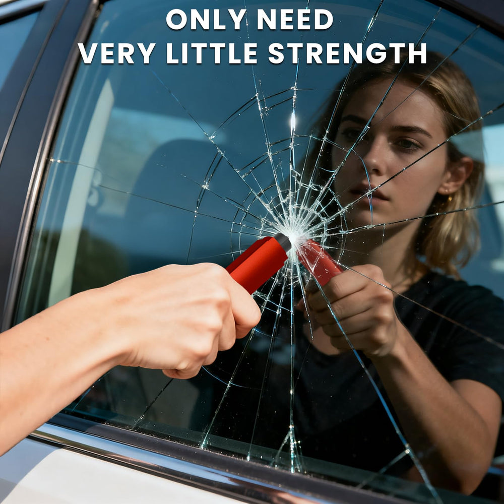 Guistekno tempered glass test panel demonstrates safe, hands-on practice.