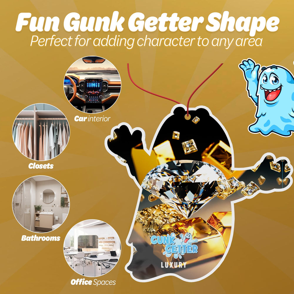 Gunk Getter large-pack display highlighting bulk option for homes or fleets