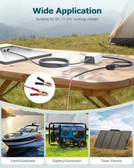 Gunovy Starlink Mini 12-24V universal input suits on-the-go power needs.