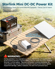 Gunovy Starlink Mini 30V boost converter delivering fast, stable power on the road.