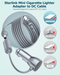 Gunovy Starlink Mini waterproof, durable cable sleeve withstands outdoor conditions