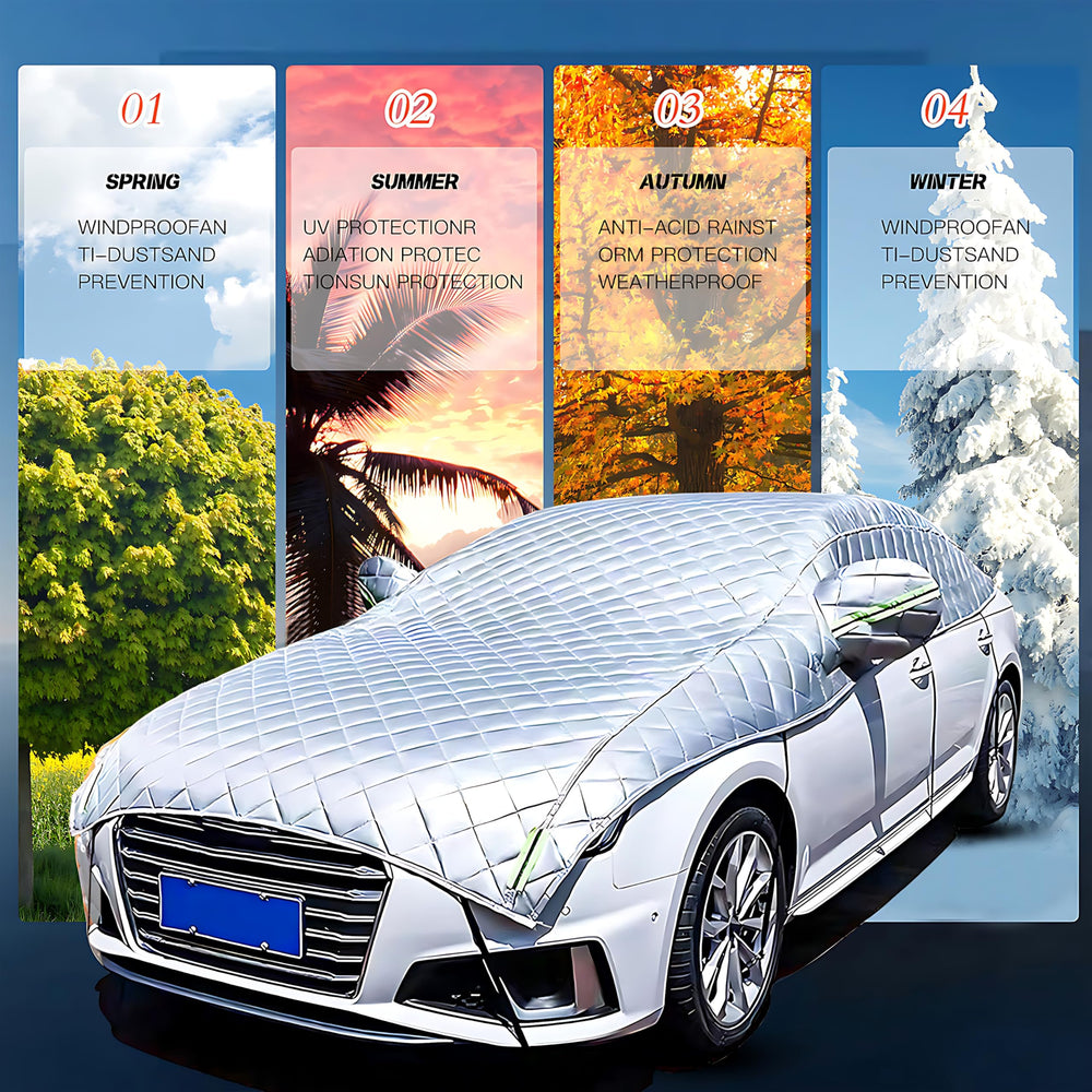 GUOPKXF Hail Protector inner liner shields your car’s finish from scratches.