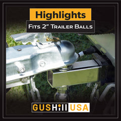GusHill GH25153 trigger latch demonstrates easy engagement and optional safety pin