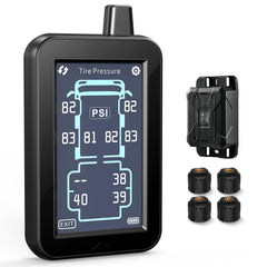 GUTA RV TPMS with a 4.3-inch display shows real-time tire data for safer driving.