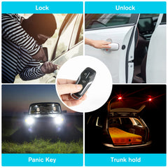 Guteauto key fob cover for Fusion Titanium 2013-2016, smooth external shell
