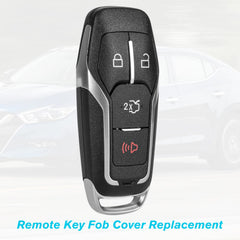 Guteauto key shell front view, easy snap-on installation