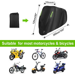 Gutupet universal fit for motorcycles and scooters up to 105 inches