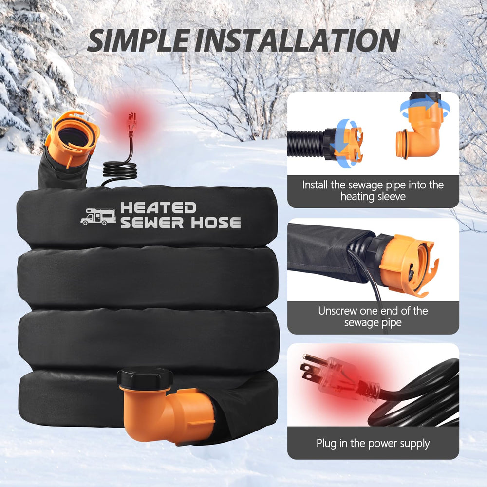 Wear-resistant sheath protects against punctures during rugged trips.