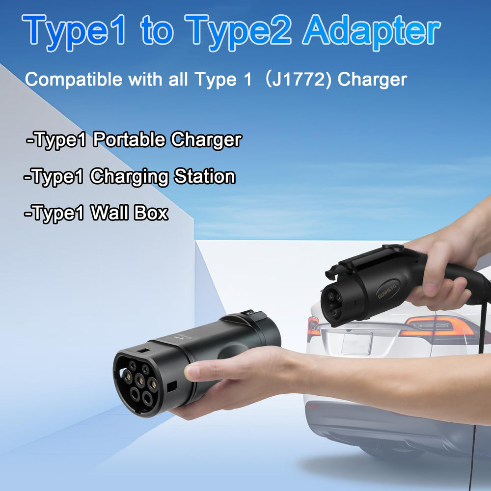 GUWIEYG 32A capability highlights fast, efficient charging with compatible connectors