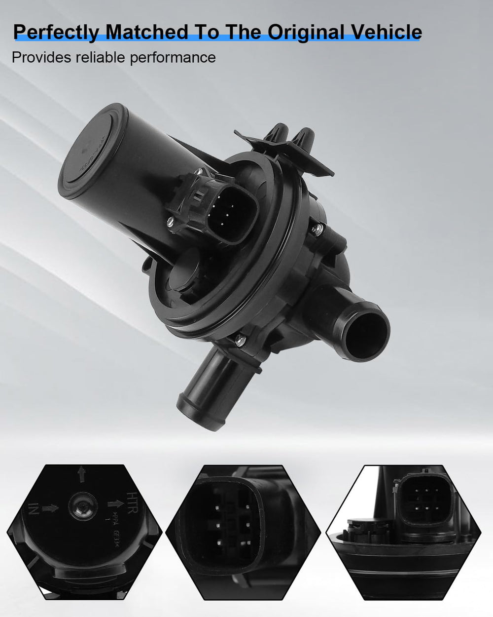 Guziko valve made from durable ABS for long service life.