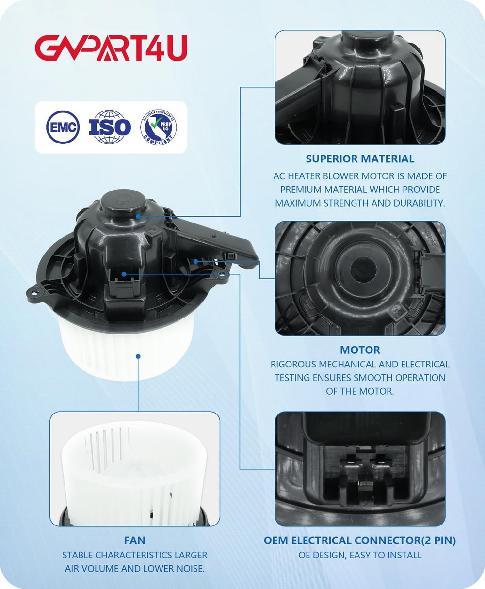GVPART4U motor with multi-speed capability for customized comfort