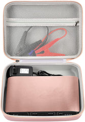 GWCASE pink Halo Bolt case front view protects and organizes your jump starter