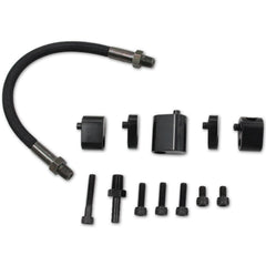 Gxencks Black Pro Suit LS coolant port close up showing improved cooling flow