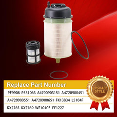 GXFCY FS20083 side view demonstrates compact, easy-to-install filtration solution.
