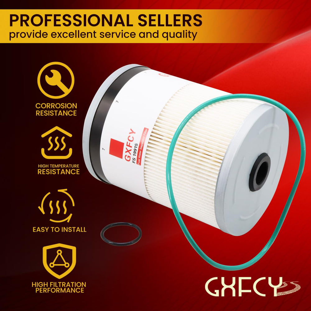 GXFCY packaging and warranty card image communicates support and coverage terms.