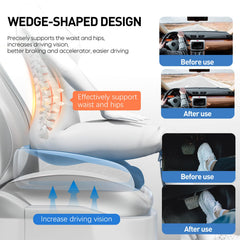 GXHYSW ergonomic contours support spine and hips during use