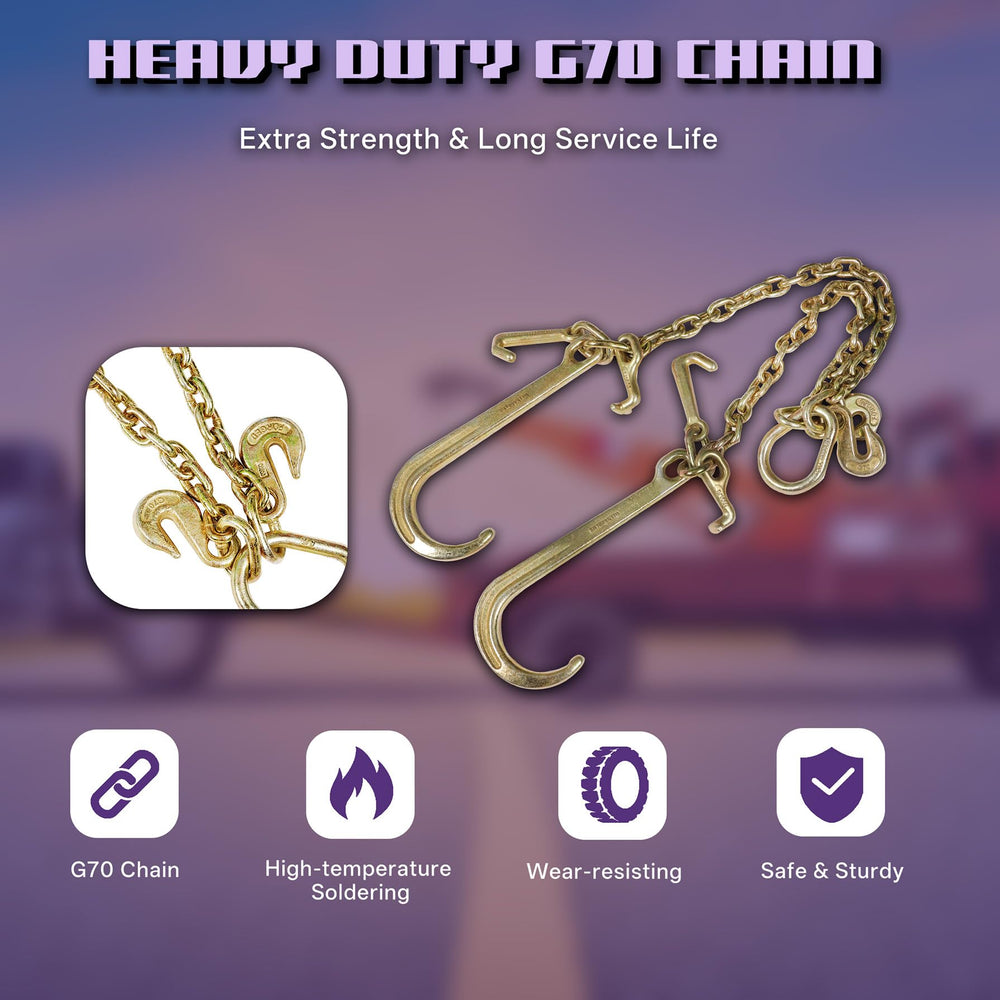 GXYWADY chain showcases safe working load suitable for recovery