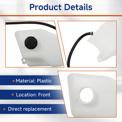 Close-up of cap on GXYWADY HD81-87 coolant overflow tank