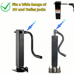 GXZZ trailer jack drill adapter stainless steel construction for durable outdoor use