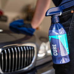Gyeon Cure safe formula for paint, glass, plastics, and wheels.