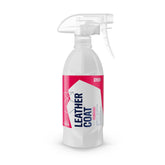 Gyeon Leather Coat applied with microfiber for smooth, even protection.