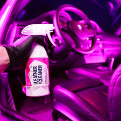 GYEON LeatherCleaner Natural removes oil residue without greasiness for factory feel