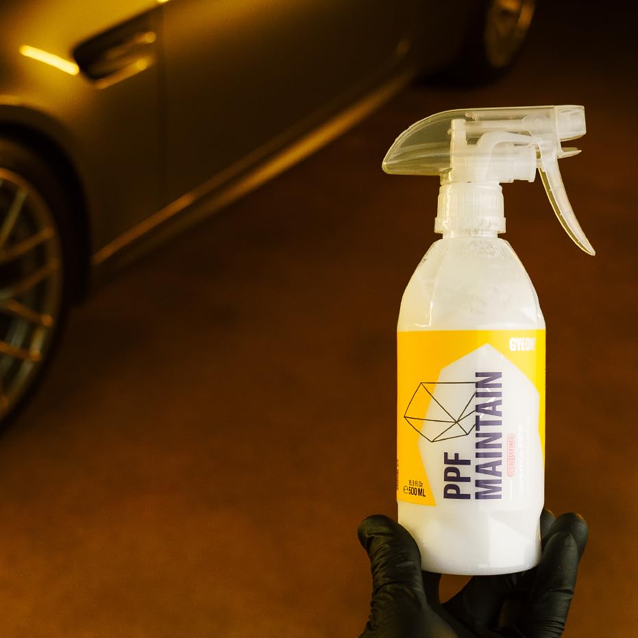 GYEON PPF Maintain panel water beading demonstrates strong hydrophobic performance