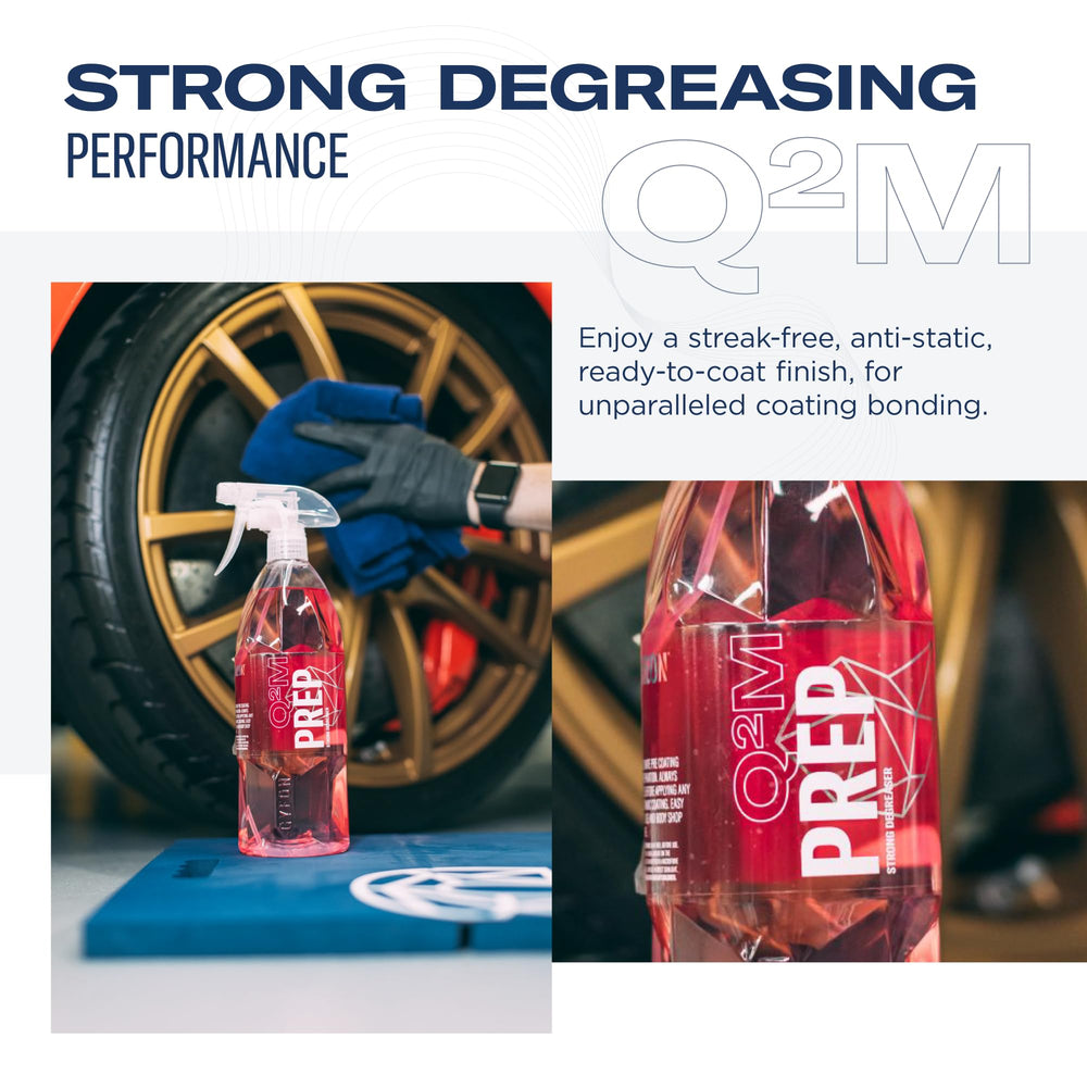 GYEON Prep Redefined paint application—streak-free prep supports coating adhesion.