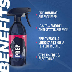 Gyeon Prep Redefined spray nozzle closeup for precise application