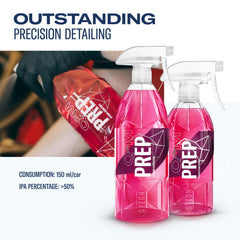 GYEON Prep Redefined surface-cleanse—removes oils and wax residues efficiently.