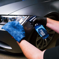 Gyeon Quick Detailer on ceramic-coated finish remains safe and boosts protection with carnauba-based formula.