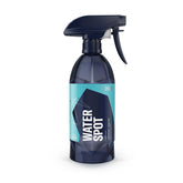 Gyeon Water Spot Remover bottle-pour demonstrates quick stain targeting on painted surfaces.