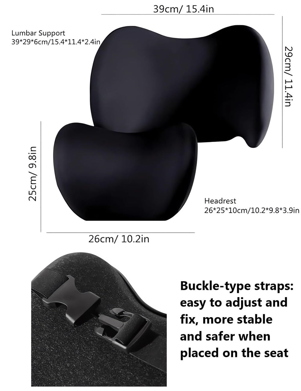GYLCTOM travel and office use pillow supports posture during long sits.