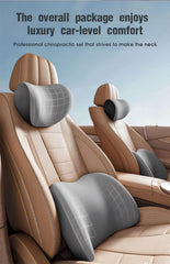 GYLCTOM ergonomic neck pillow keeps cervical spine aligned for safer highway trips.
