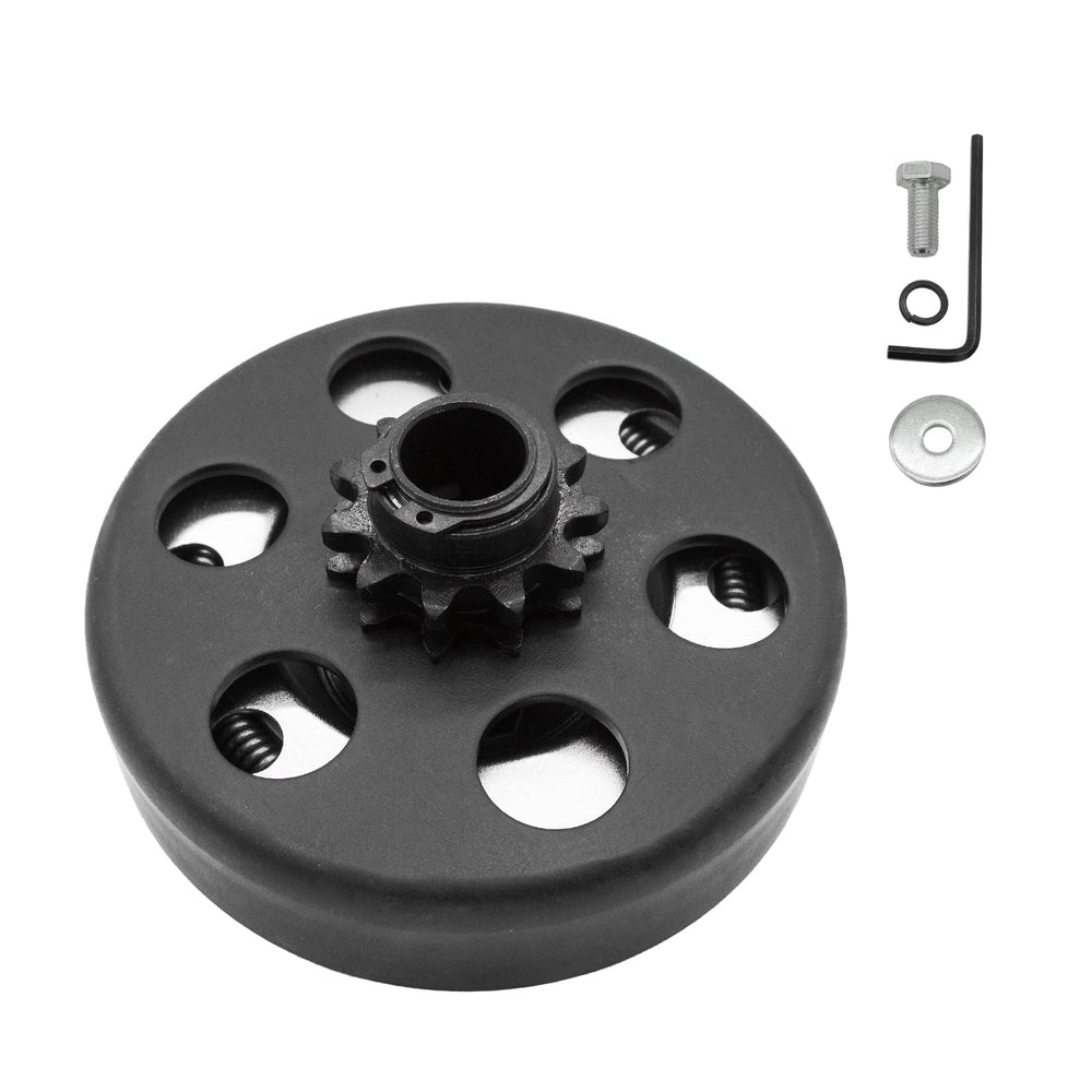 GYMMEDS 5/8 bore centrifugal clutch with 11 teeth for #35 chain, smooth engagement.
