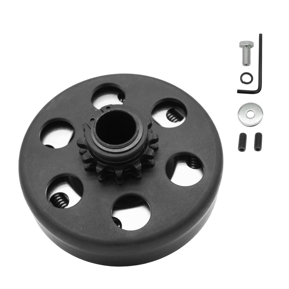 GYMMEDS centrifugal clutch 12-tooth with 3/4 bore for #35 chain, ideal for go-karts.