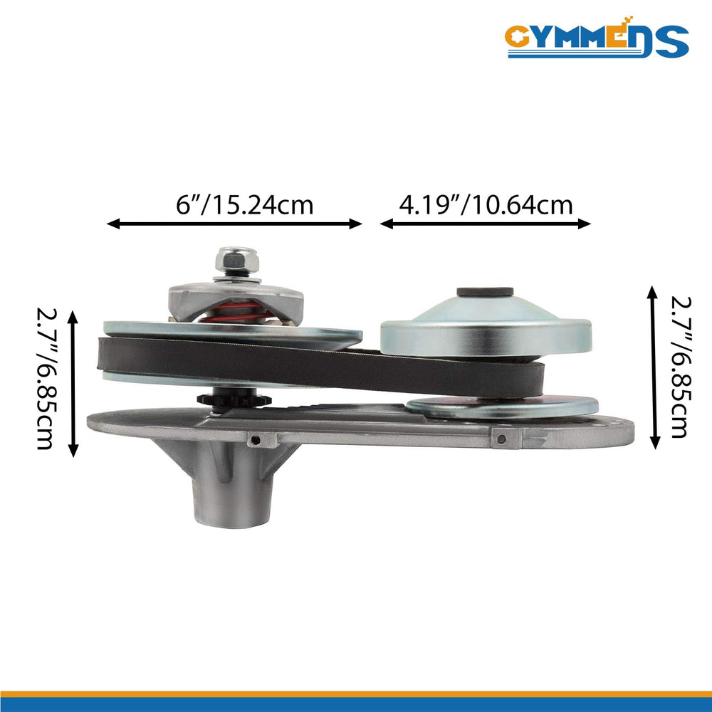 GYMMEDS drive belt for reliable power transfer during rides.
