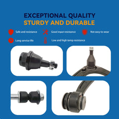GYMMEDS front inner tie rod end improves steering feel and alignment control.