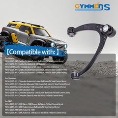 GYMMEDS front outer tie rod end supports precise steering and road feedback.