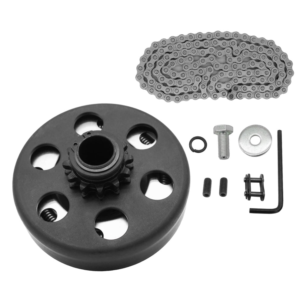 GYMMEDS Go Kart Clutch 12T 3/4 bore ready for quick power transfer