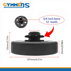 GYMMEDS Predator 212 compatibility clutch suits diverse builds