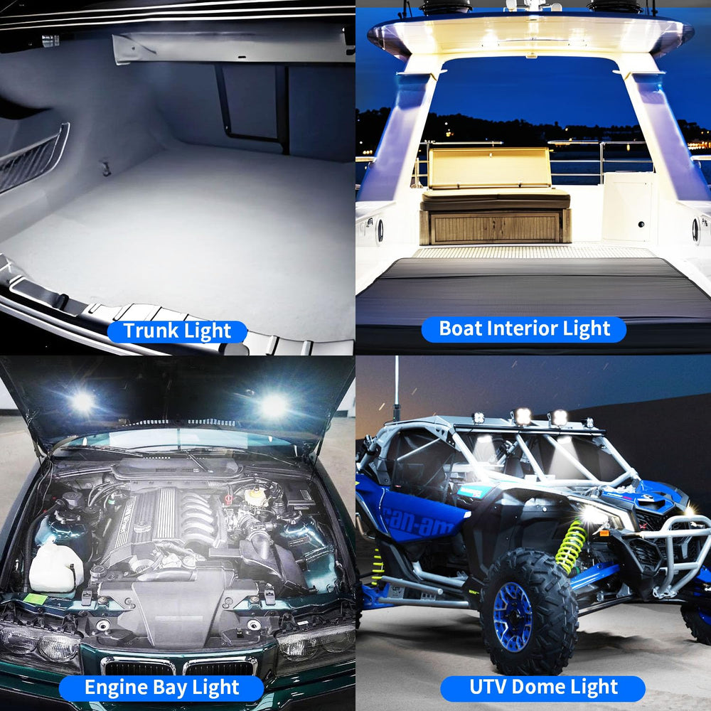GZ5CG trunk light brightens cargo space for night loading.
