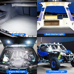 GZ5CG trunk light brightens cargo space for night loading.