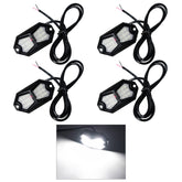 GZ5CG four-pod LED rock lights for underbody illumination on trucks