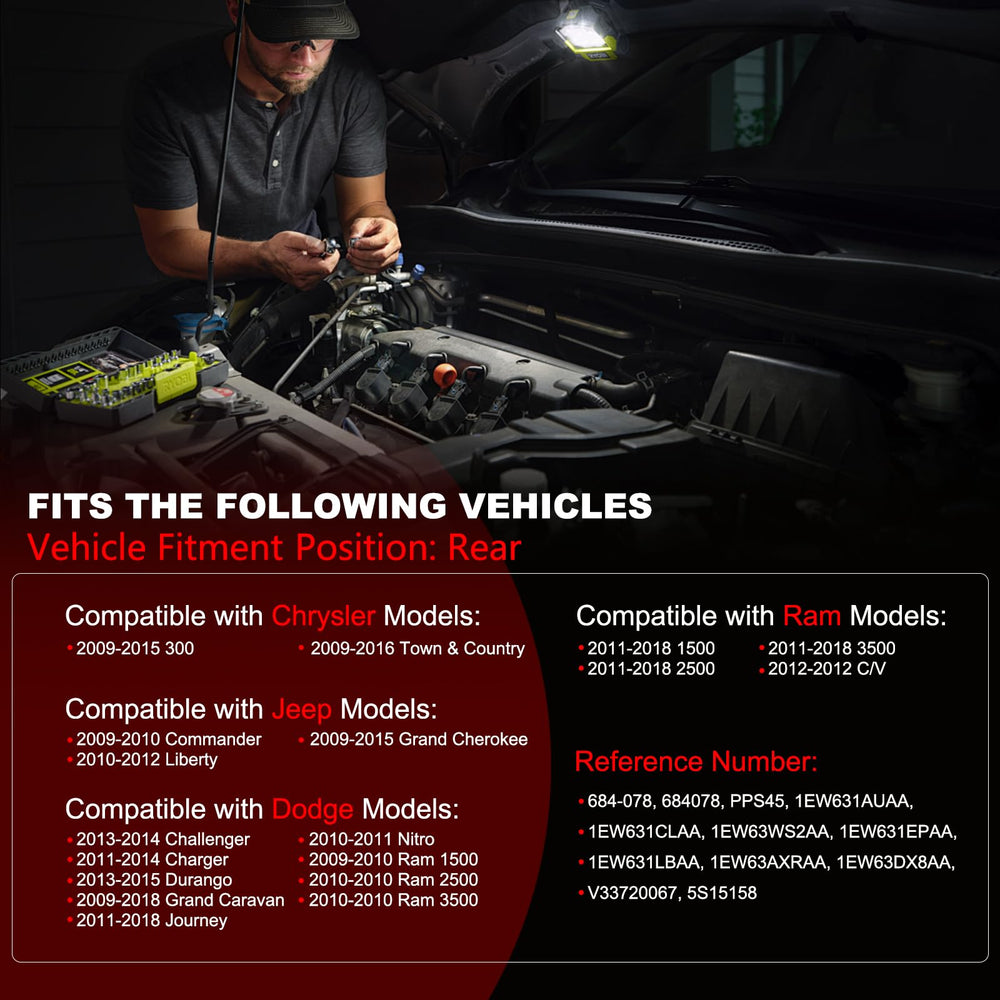 GZGN 1EW63TZZAA Dodge Ram fitment guide aids quick compatibility checks