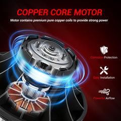 GZGN AC blower motor for Ram 1500 Classic, install-ready, direct-fit replacement