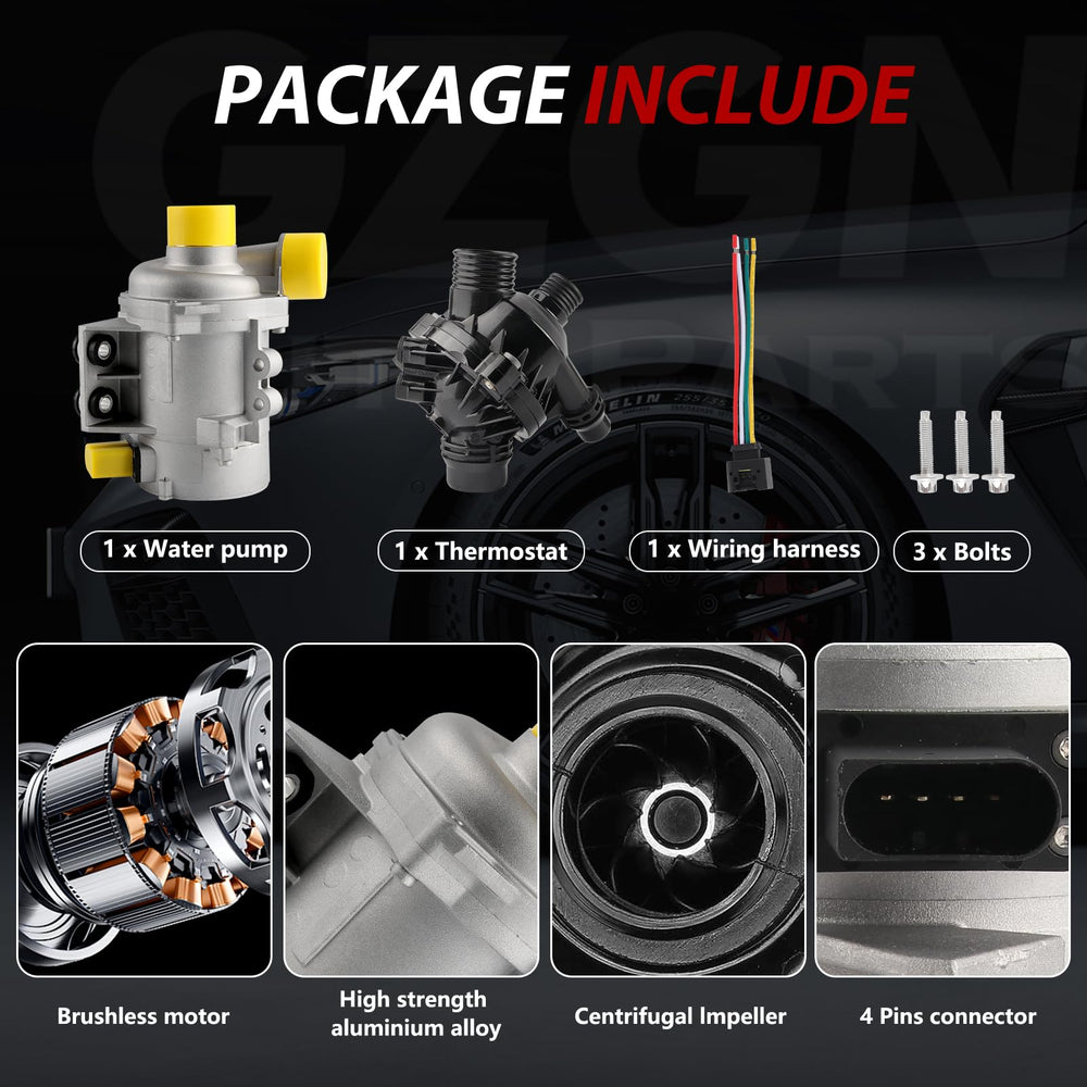 GZGN wiring harness and bolts pack for comprehensive BMW installation