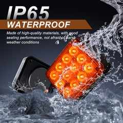 GZLDZN Type-C rechargeable amber strobe with long runtime