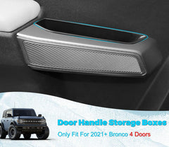 GZSH Bronco storage box side view highlights cushioned sides for protection.
